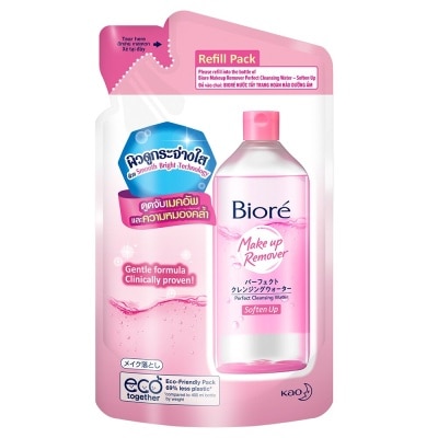 BIORE Nước Tẩy Trang Biore Soften Up Refill Pack Perfect Cleansing Water Hoàn Hảo Dưỡng Ẩm Dạng Túi 250ml