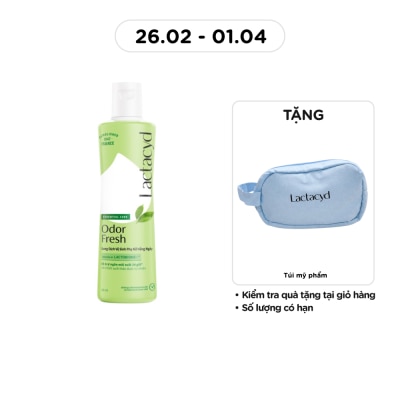 LACTACYD Dung Dịch Vệ Sinh Phụ Nữ Lactacyd Odor Fresh 250ml