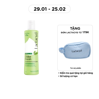 LACTACYD Dung Dịch Vệ Sinh Phụ Nữ Lactacyd Odor Fresh 250ml