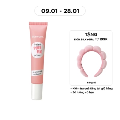 SILKYGIRL Instant Pore Fix Primer 15ml .#01 Natural