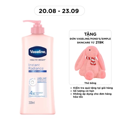 VASELINE - Sữa Dưỡng Thể Vaseline Healthy White Instant Fair Trắng Da 320ml image