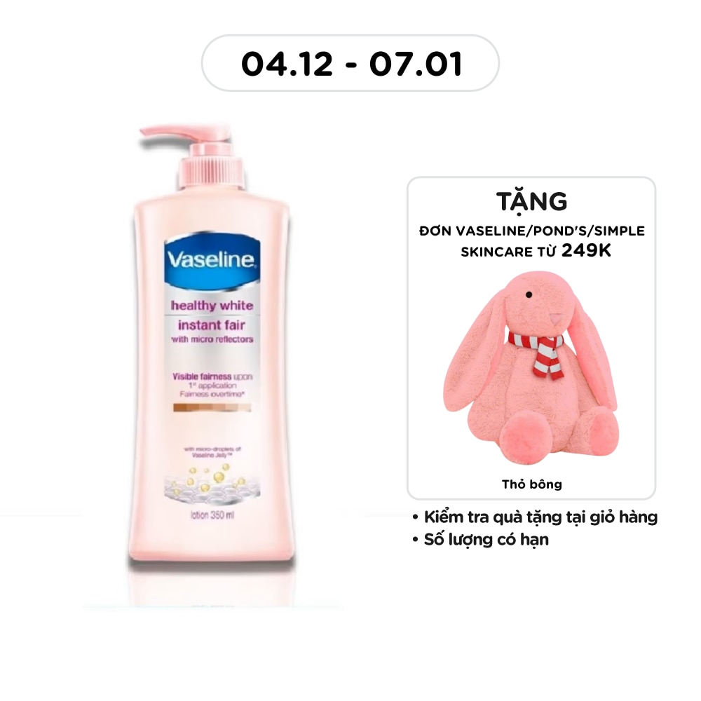 Body Lotion Healthy White Instant Fair 350ml