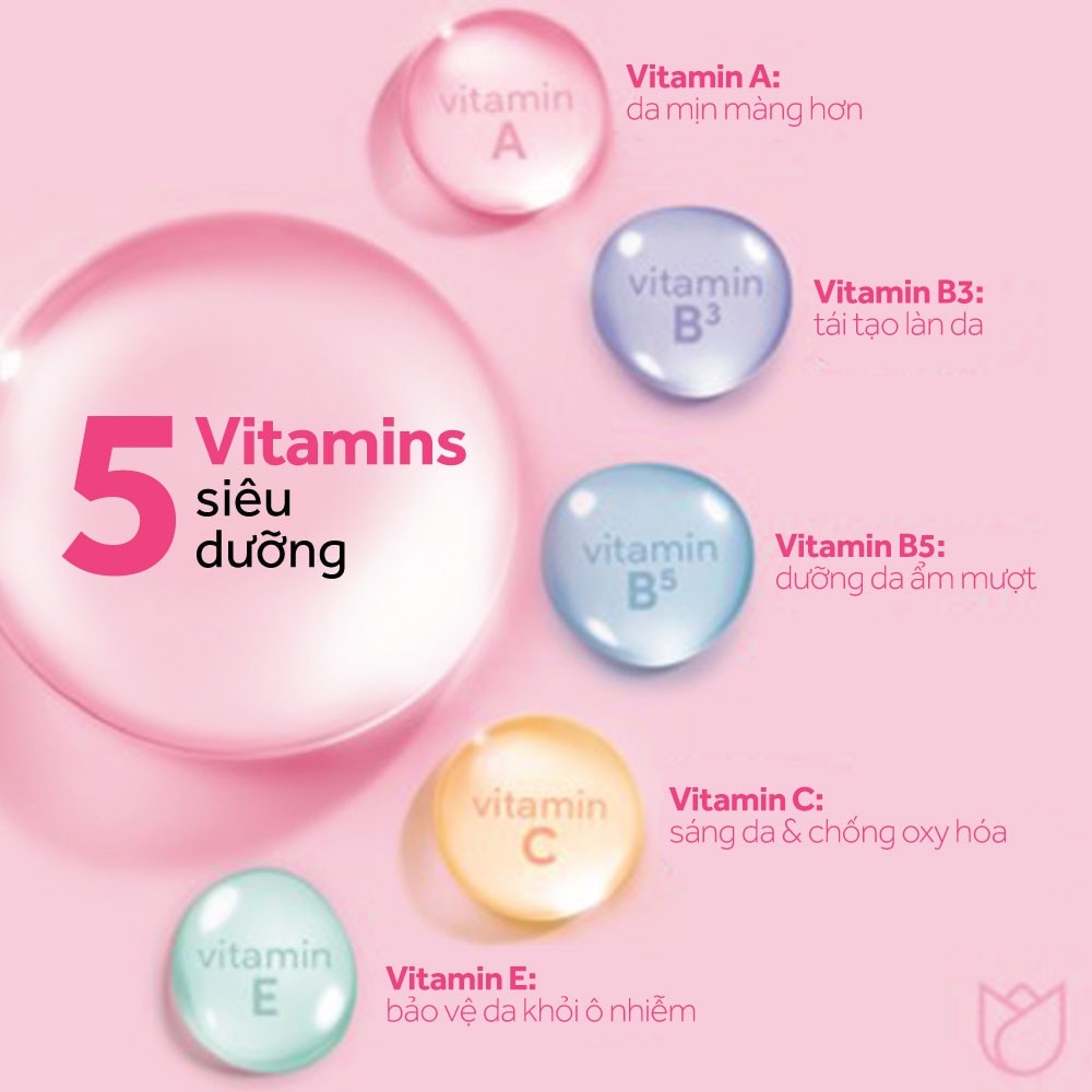 Nước Hoa Hồng Pond'S Vitamin Micellar Water Britening Rose Chiết Xuất Hoa Hồng 235ml