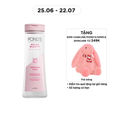 POND'S - Lightening Toner White Beauty Hyaluronic Acid Rose Water 150ml