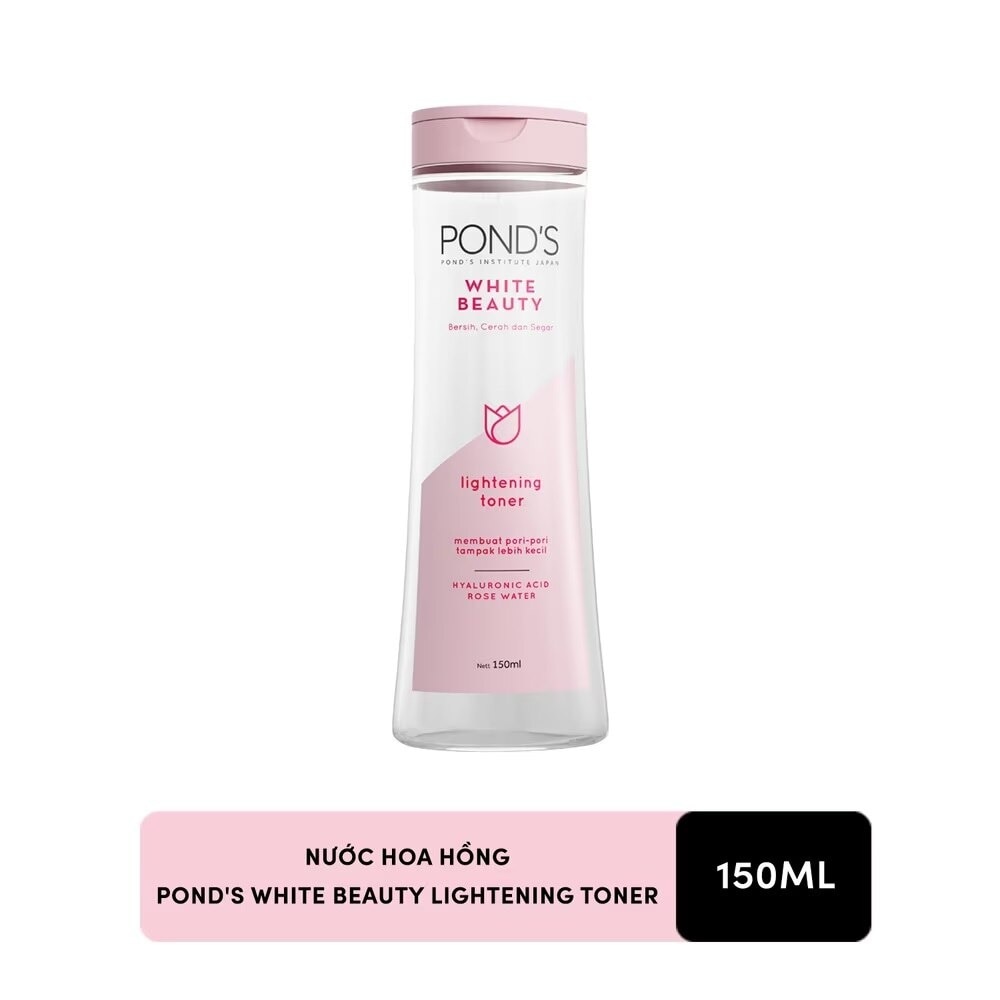 Nước Hoa Hồng Pond'S White Beauty Lightening Toner Làm Sáng Da 150ml