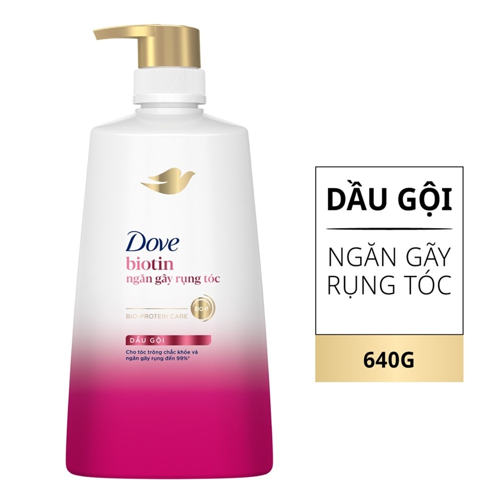 Dầu Gội Dove Ngăn Gãy Rụng Tóc 640g (621ml)