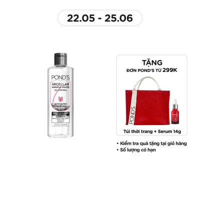 POND'S Vitamin Micellar Water D-toxx Charcoal 400ml