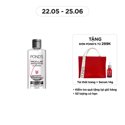 POND'S Vitamin Micellar Water D-toxx Charcoal 400ml