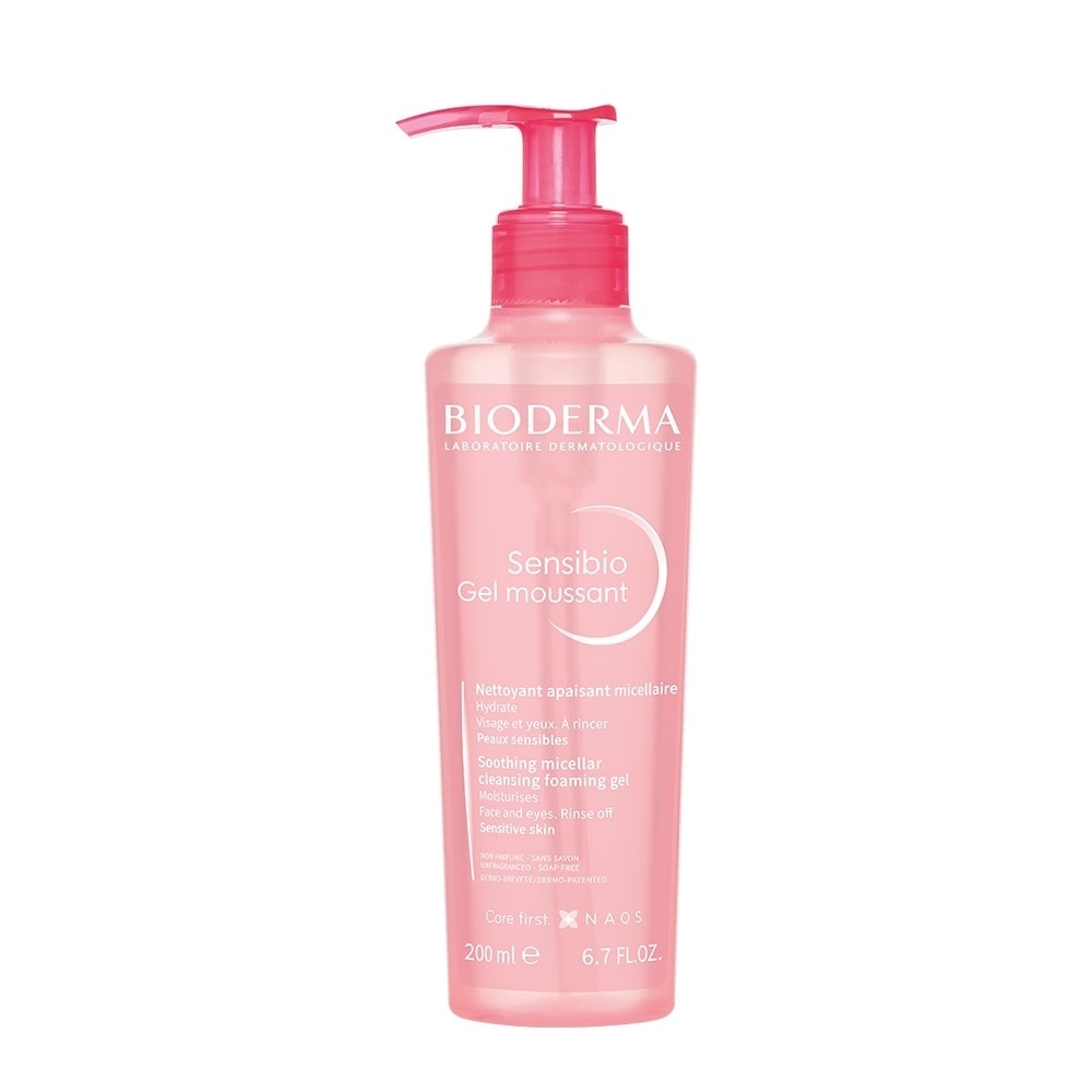 Gel Rửa Mặt Bioderma Sensibio Moussant Tẩy Trang Và Dưỡng Ẩm 200ml