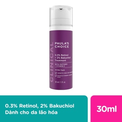 PAULA'S CHOICE Kem Dưỡng Da Paula's Choice 0.3% Retinol + 2% Bakuchiol Treatment 30ml