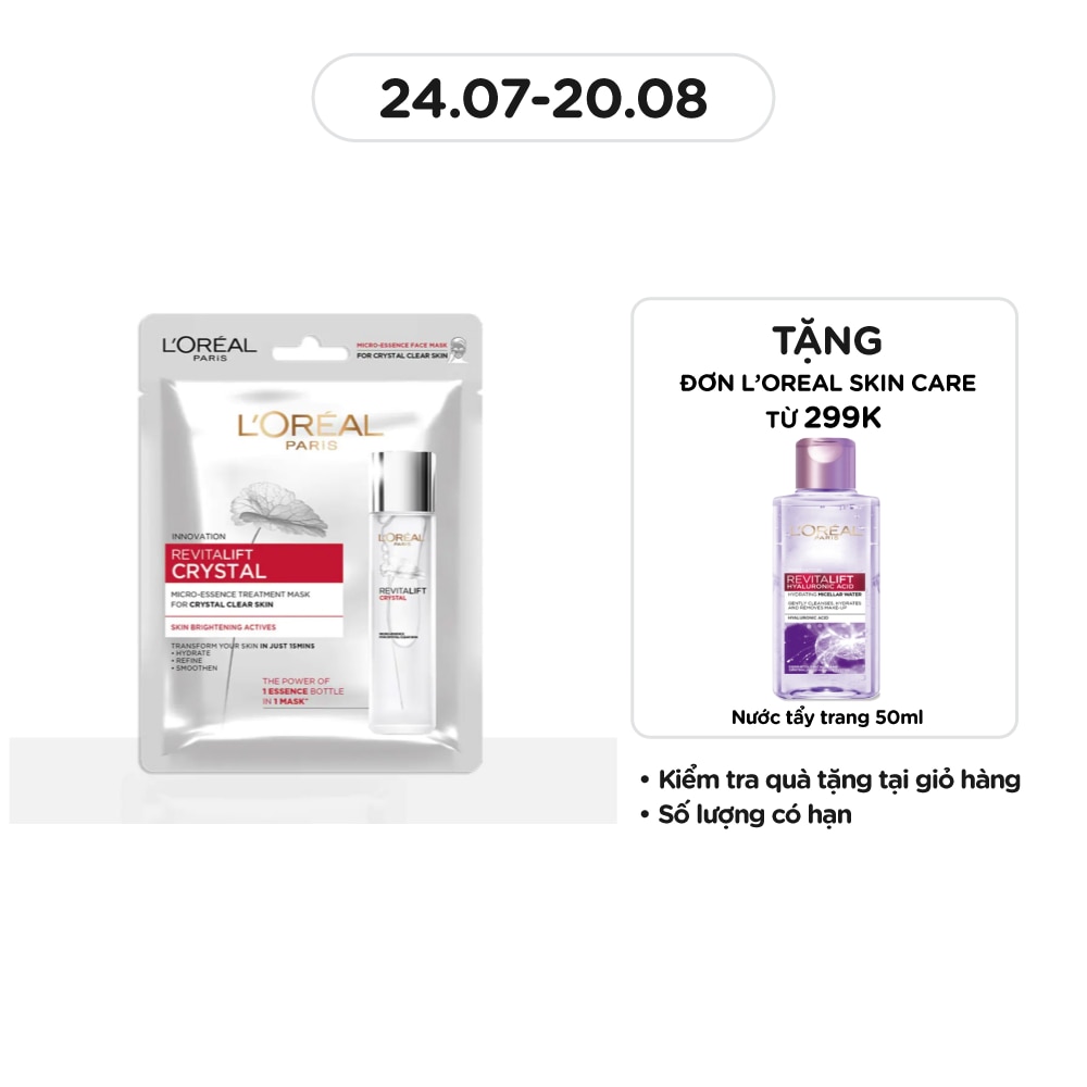 Micro-Essence Treatment Mask Revitalift Crystal 25g