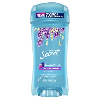 SECRET Gel Khử Mùi Secret Luxe Lavender Dành Cho Nữ Hương Hoa Oải Hương Thư Giãn 73g