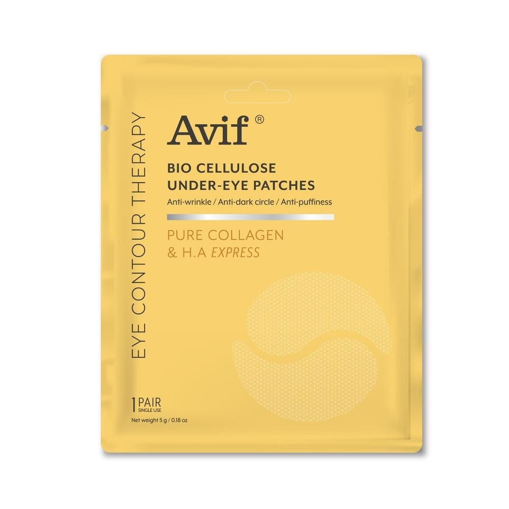 Mặt Nạ Dưỡng Da Vùng Mắt Avif Bio Cellulose Under-Eye Patches Giảm Nếp Nhăn Và Thâm 5g