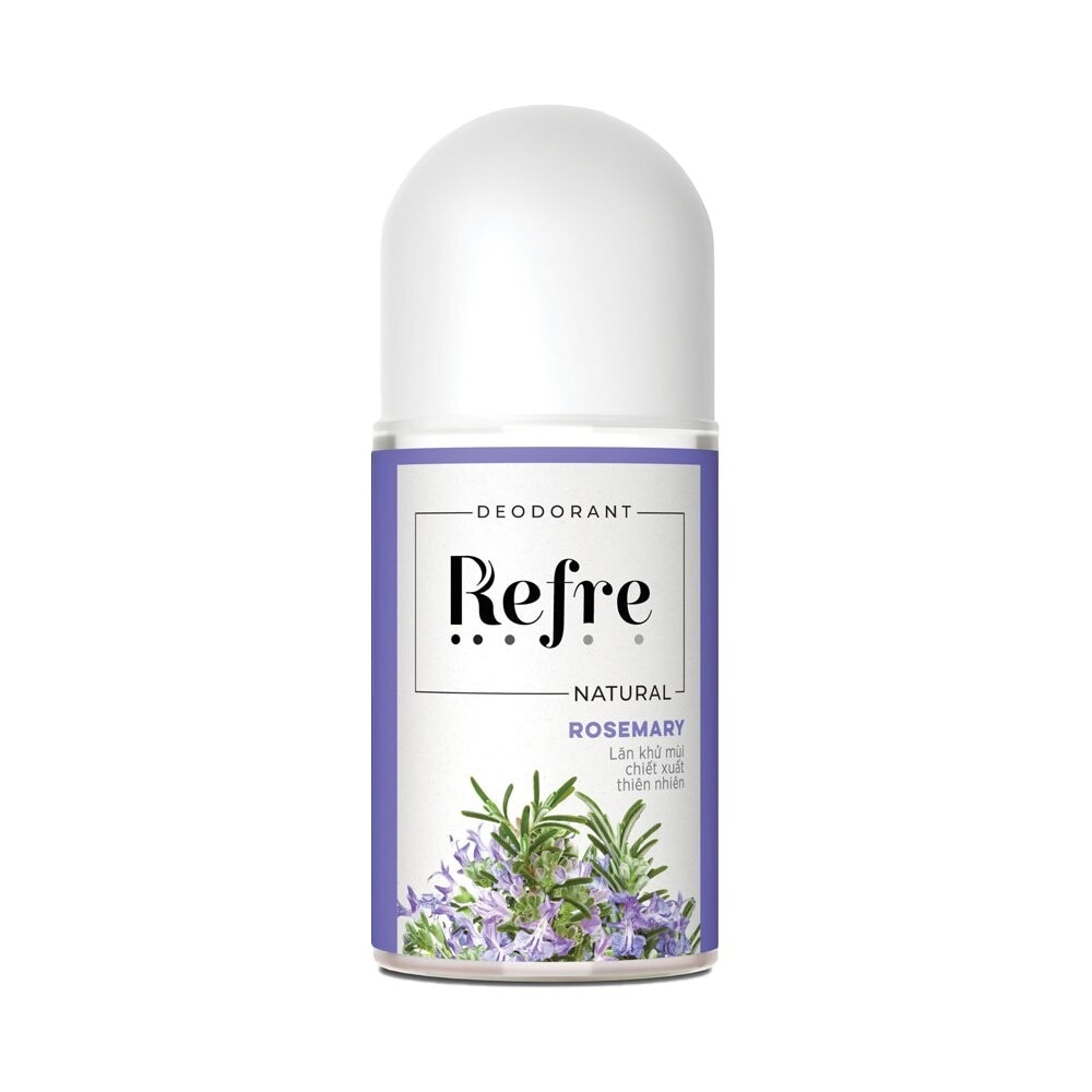 Lăn Khử Mùi Refre Natural Rosemary Hương Thảo Thanh Dịu 40ml