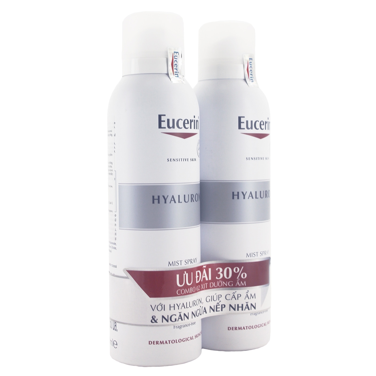 Eucerin Combo Hyaluron Mist Spray For Sensitive Skin 150ml x 2