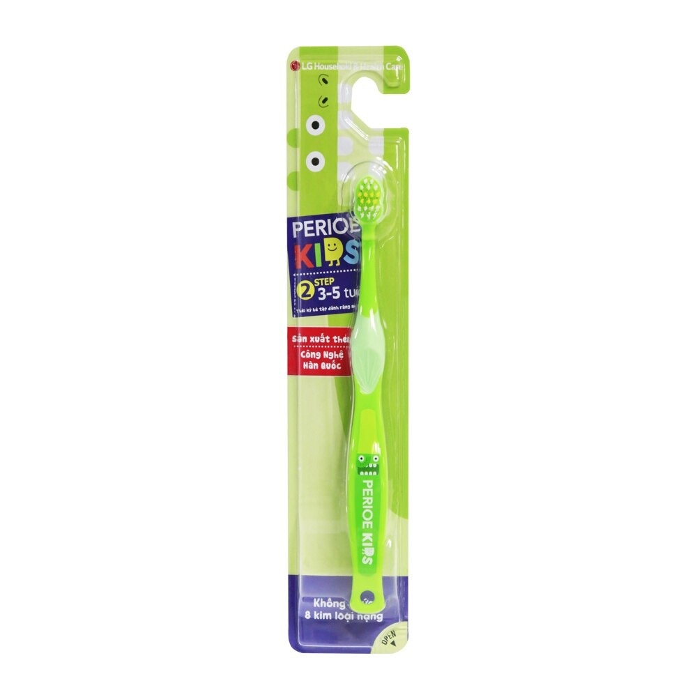 Bàn Chải Đánh Răng Perioe Kids Toothbrush Step 2 Dành Cho Trẻ Em (3-5 Tuổi) 1 Cây