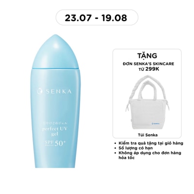 SENKA - Kem Chống Nắng Dưỡng Ẩm Dạng Gel Senka Perfect UV Gel SPF50+ PA++++ 80ml image