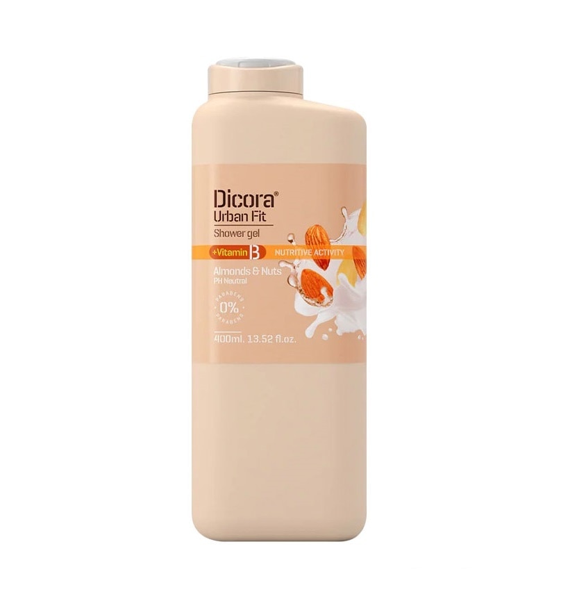 Vitamin B Almonds & Nuts Shower Gel 400ml