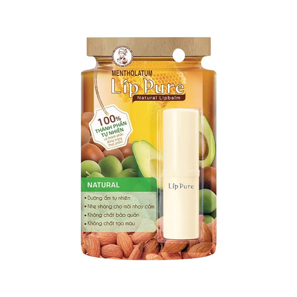 Lip Pure Natural Lipbalm 3.9g