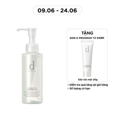 D PROGRAM - Essence In Cleansing Oil 120ml