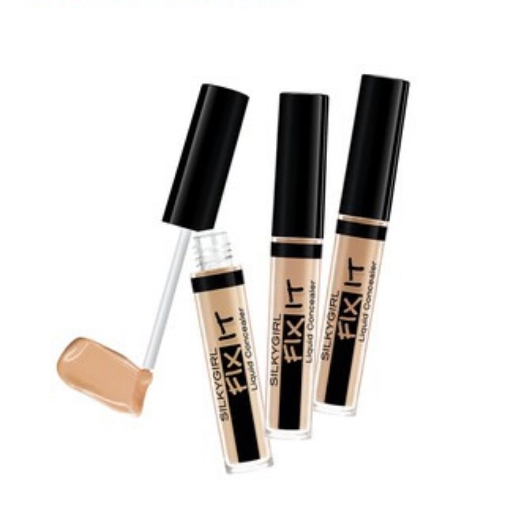 Kem Che Khuyết Điểm Dạng Lỏng Silkygirl Fix It Liquid Concealer 2ml .#02 Natural