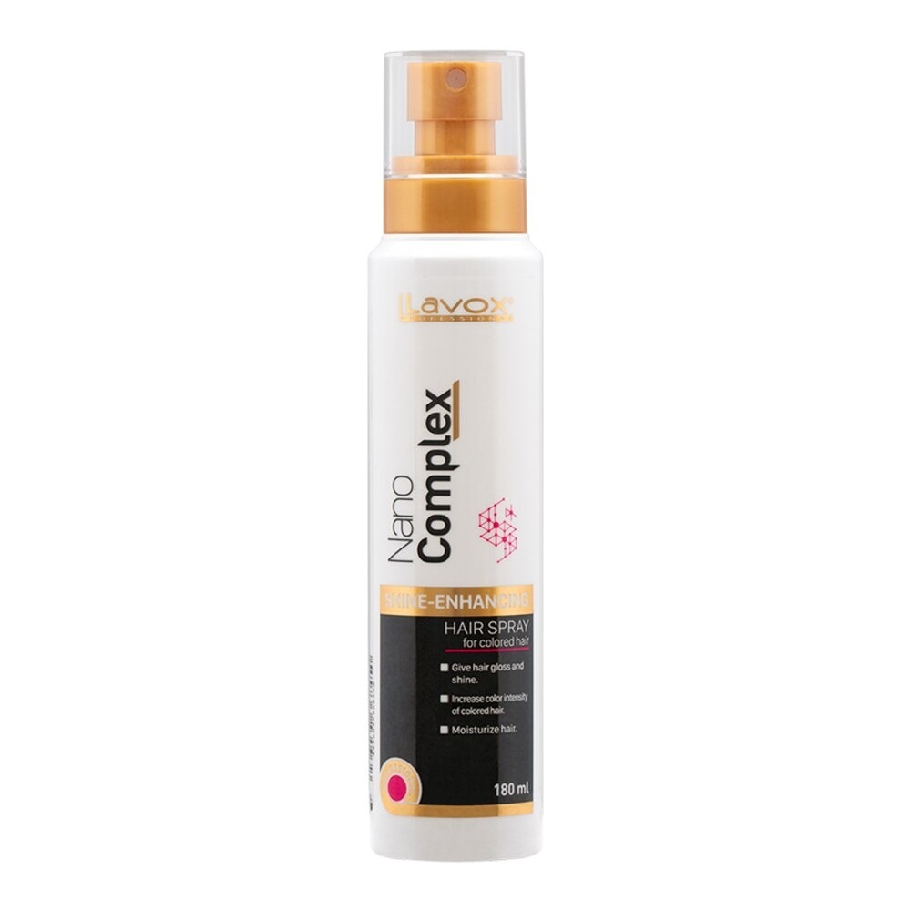 Nano Complex Shine - Enhancing Hair Spray For Colored Hair 180ml