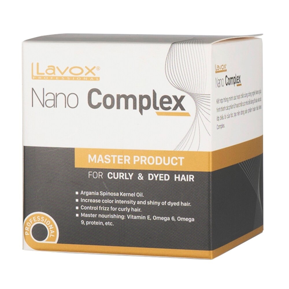 Siêu Phẩm Giữ Nếp Tóc Lavox Nano Complex Master Product Dành Cho Tóc Uốn Nhuộm 180ml