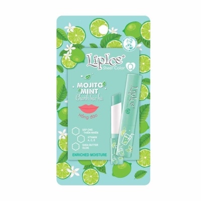 LIPICE Son Dưỡng Môi LipIce Sheer Color Mojito Mint Chanh Bạc Hà 2.4g .#Hồng Đào