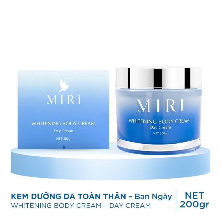 Kem Dưỡng Da Toàn Thân Ban Ngày Miri Whitening Body Day Cream 200g
