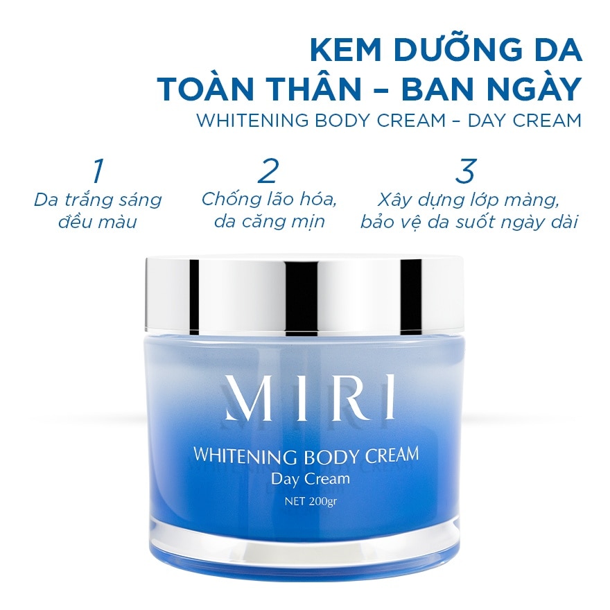 Day Whitening Body Cream 200g