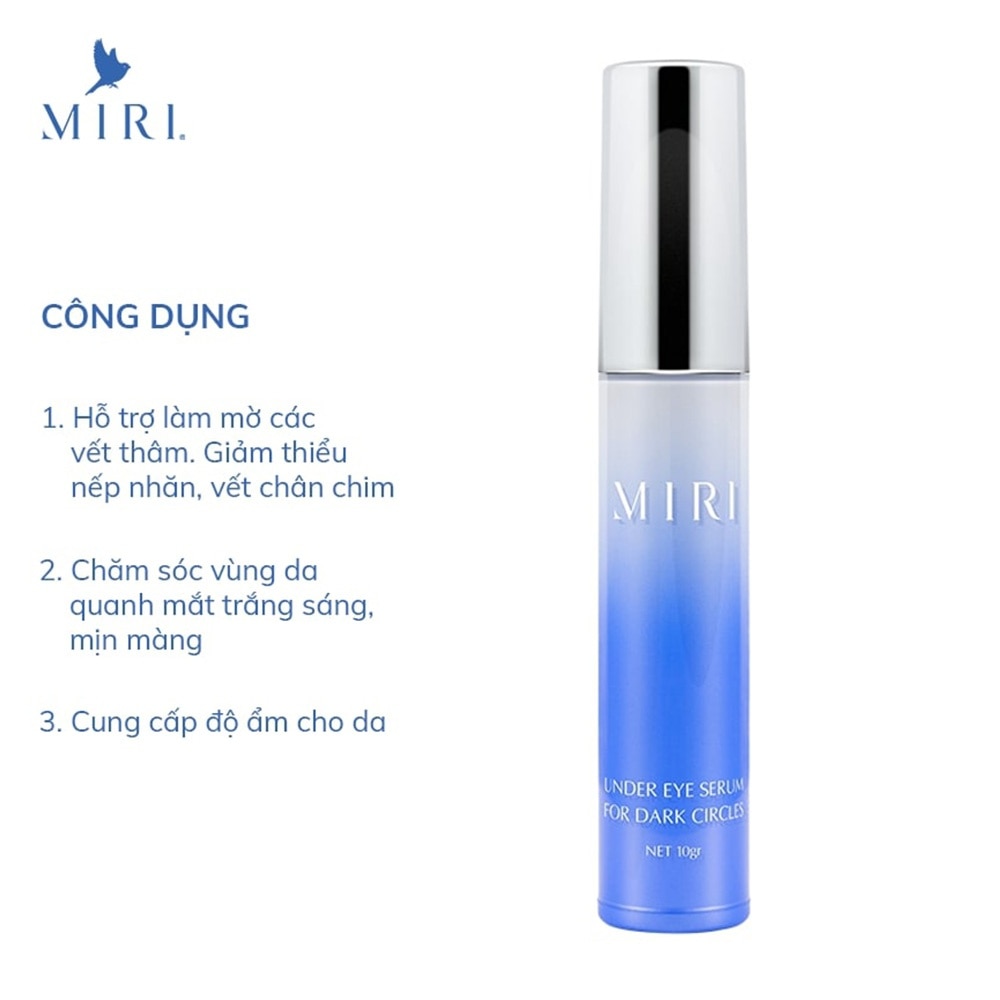 Serum Miri Reduce Dark Circles Under Eyes Dành Cho Da Bị Thâm Quầng Mắt 10g