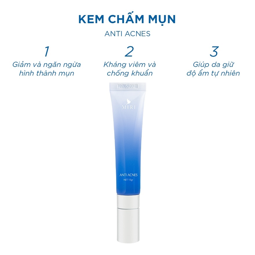 Kem Chấm Mụn Miri Acnes Solution Ngừa Mụn 15g