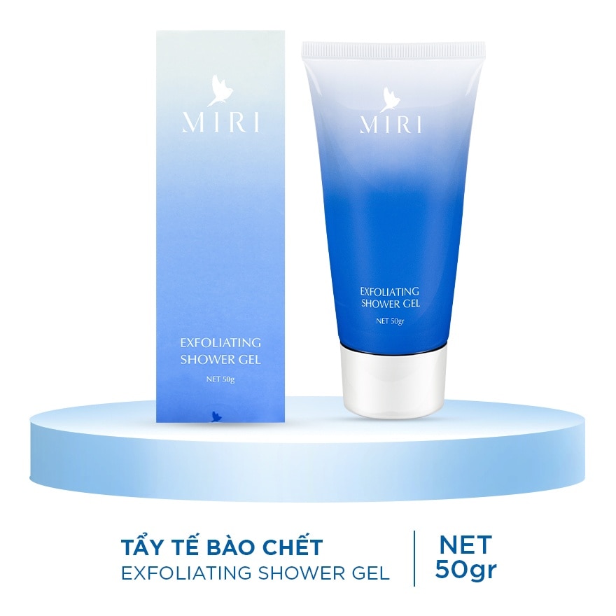 Tẩy Tế Bào Chết Miri Exfoliating Shower Gel Loại Bỏ Bụi Bẩn Và Tế Bào Chết Cho Da Mặt 50g