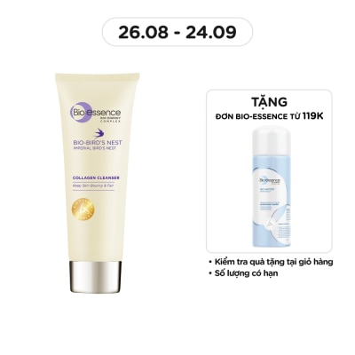 BIO-ESSENCE Sữa Rửa Mặt Bio-Essence Bird's Nest Dưỡng Da Tươi Sáng Tinh Chất Tổ Yến Và Collagen 100g