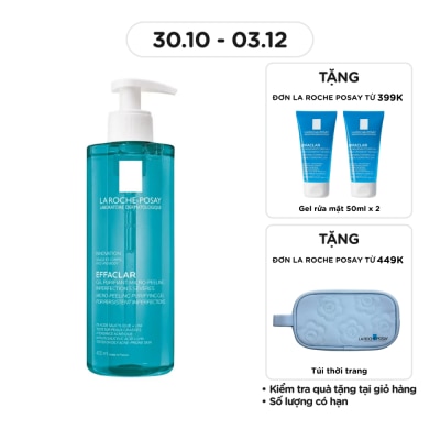LA ROCHE POSAY Gel Effaclar Micro-Peeling Purifying Gel 400ml