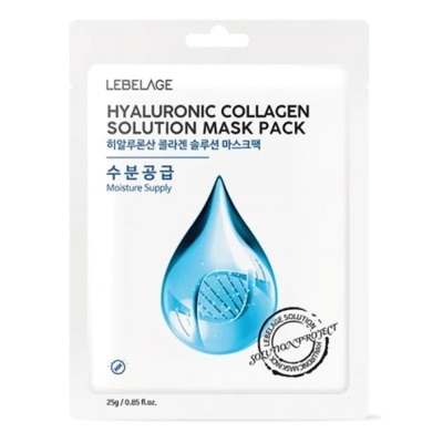 LEBELAGE Mặt Nạ Lebelage Hyaluronic Collagen Solution Mask Pack Moisture Supply Chiết Xuất Từ Collagen 25g