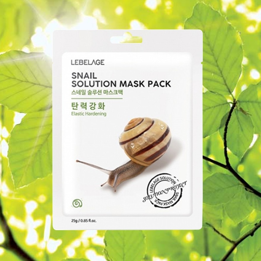 Snail Solution Mask Pack Elastic Hardening 25g