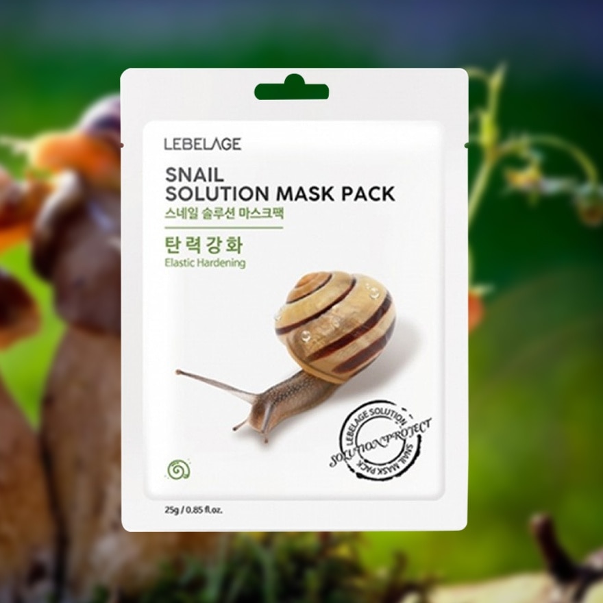 Snail Solution Mask Pack Elastic Hardening 25g