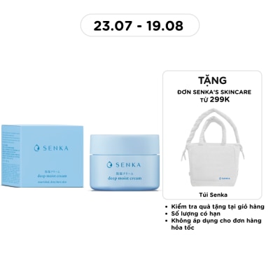 SENKA - Kem Dưỡng Senka Deep Moist Cream Cấp Ẩm Chuyên Sâu 50g image