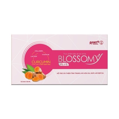 BLOSSOMY Heath Care Drink Curcumin 50ml x 10 Bottles