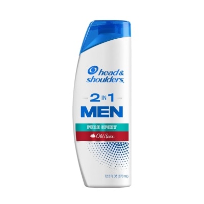 HEAD & SHOULDERS Dầu Gội Và Xả Head & Shoulders Men Series Pure Sport Old Spice 2 Trong 1 Ngăn Ngừa Gàu 370ml