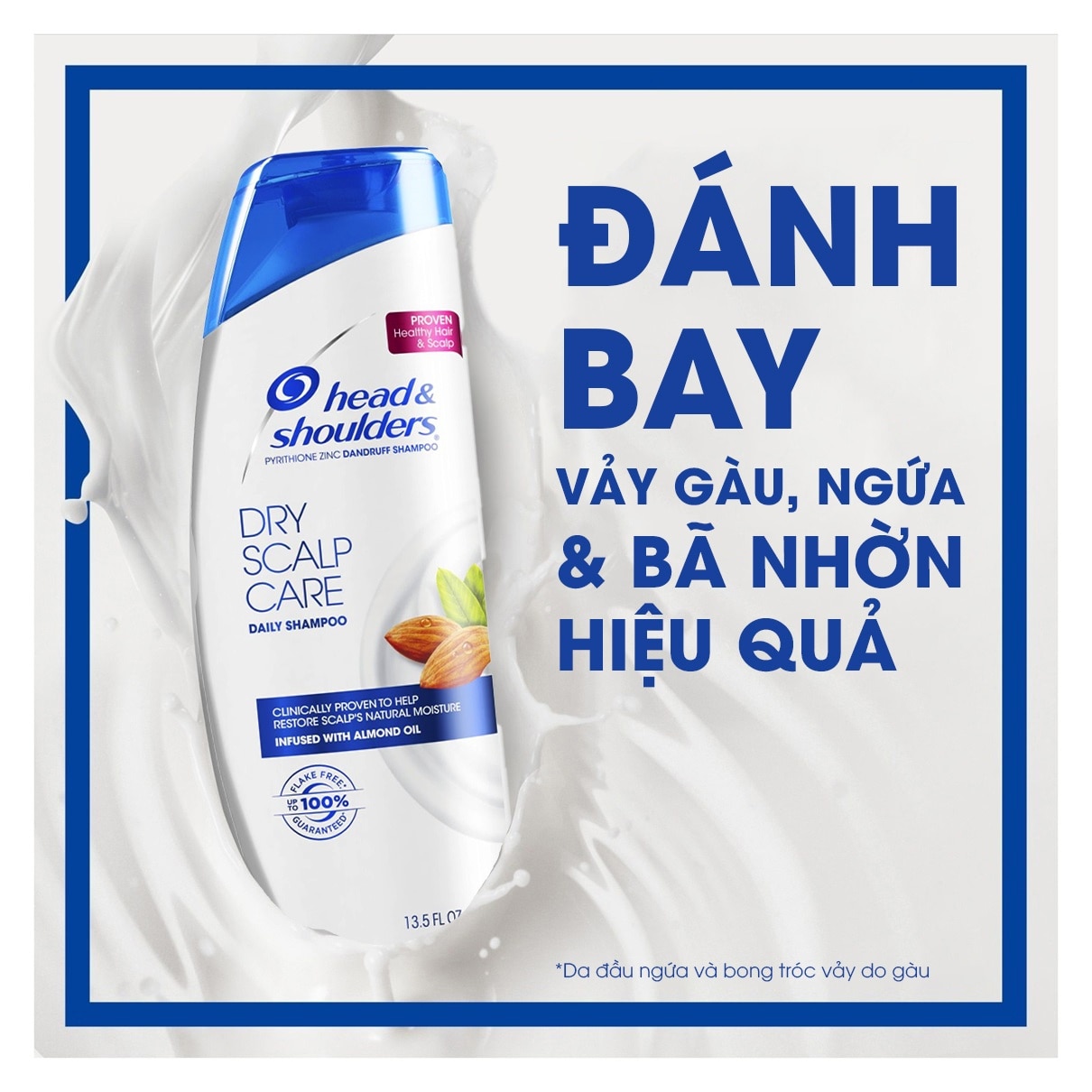 Head & Shoulder Shampoo Dry Scalp Care With Almond Oil 613ml