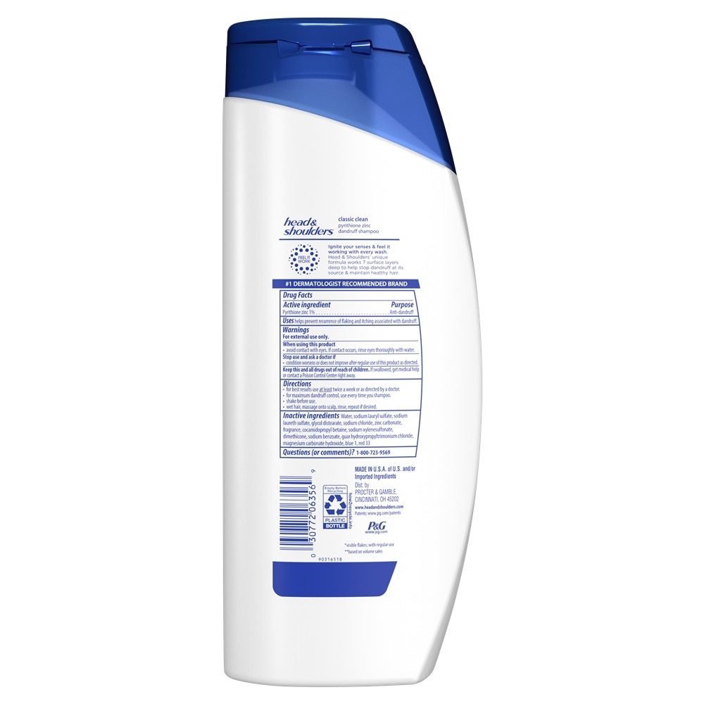 Head & Shoulder Shampoo Classic Clean 613ml