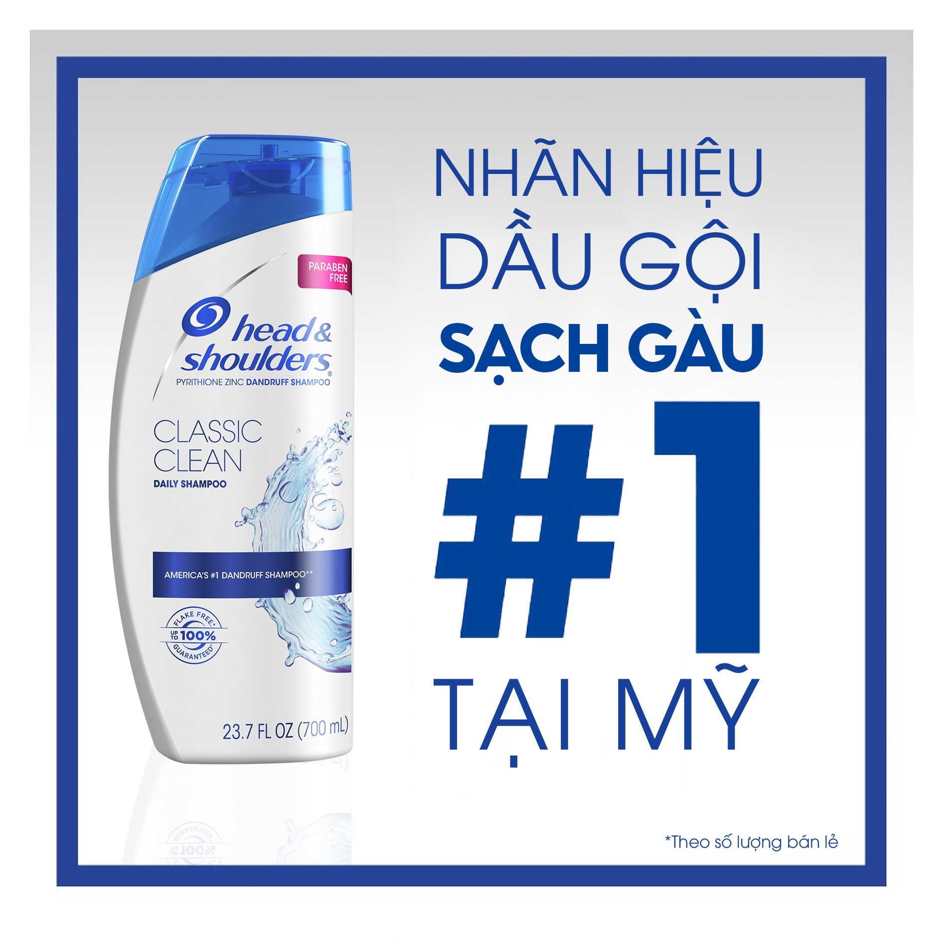 Head & Shoulder Shampoo Classic Clean 613ml