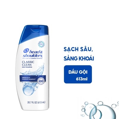 HEAD & SHOULDERS Dầu Gội Head & Shoulder Classic Clean Ngăn Ngừa Gàu 613ml