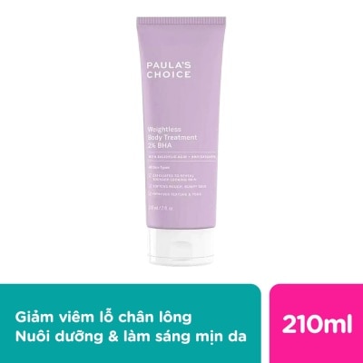 PAULA'S CHOICE Weightless body Treatment 2% BHA 210ml