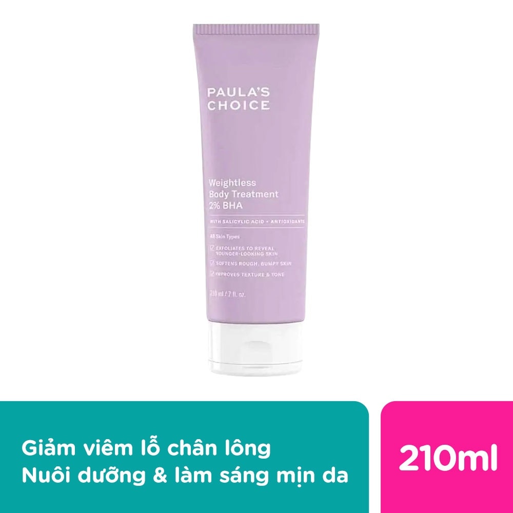 Weightless body Treatment 2% BHA 210ml