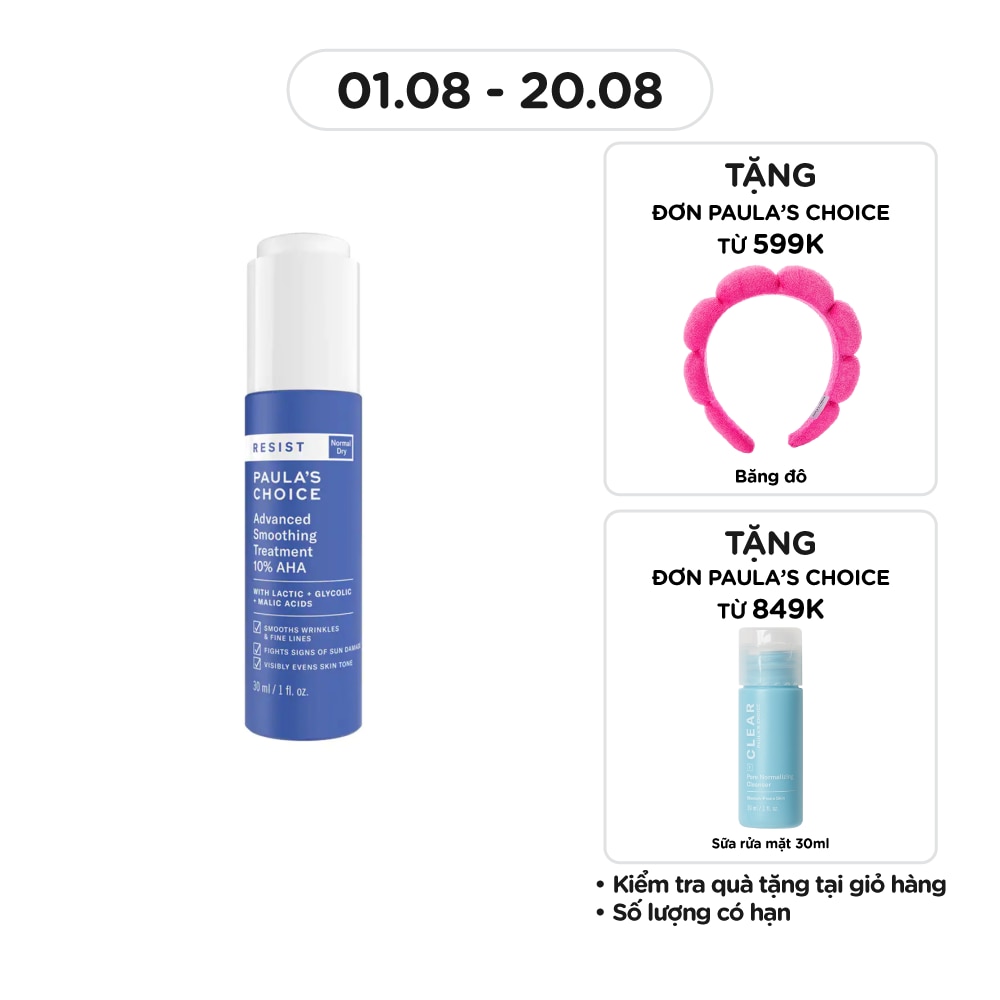 Paula's Choice Treatment Resist Advanced Smoothing 10% AHA 30ml