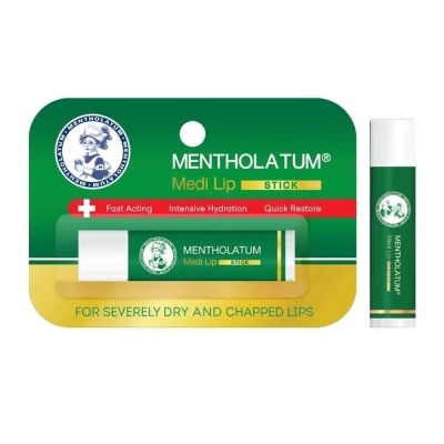 MENTHOLATUM Son Dưỡng Mentholatum Medi Lip Stick Dành Cho Môi Khô Và Nứt Nẻ 4.3g