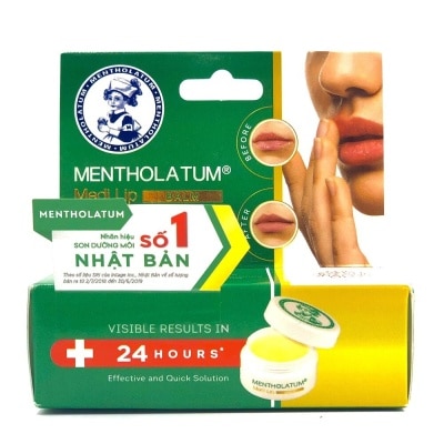 MENTHOLATUM Son Dưỡng Mentholatum Medi Lip Balm Dành Cho Môi Khô Và Nứt Nẻ 7g